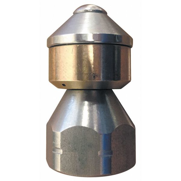 Zoro Select Rotating Sewer Nozzle, Size 8.5,3600 psi AL0124722650