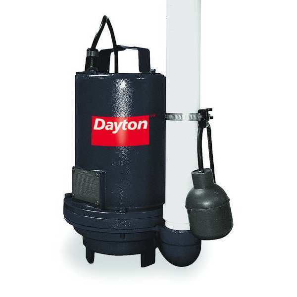 Dayton Pump, Effluent, 1/2hp 3BB83