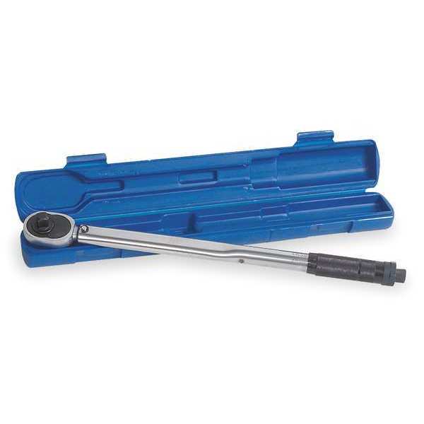 Westward Micrometer Torque Wrench, 1/2Dr 4DA97