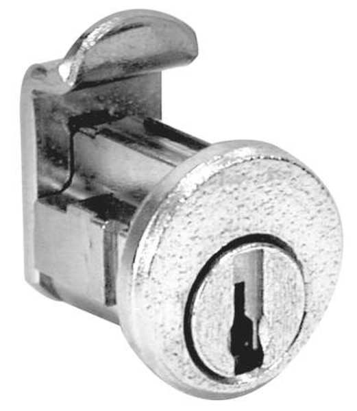 Compx National Pin Tumbler Keyed Cam Lock, Keyed Different, For Material Thickness 5/32 in C8716