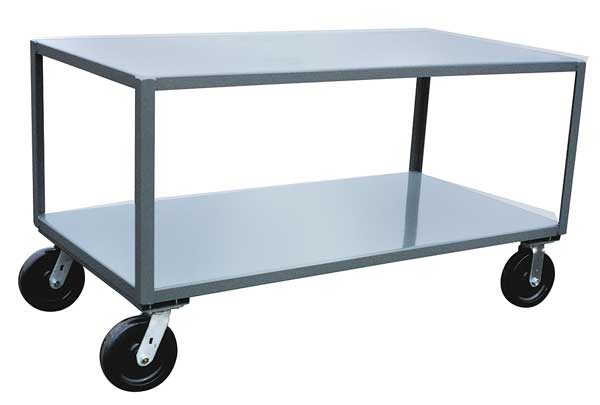 Zoro Select Mobile Table, 4800 lb., 49 in. L, 31 in. W LW348P800GP