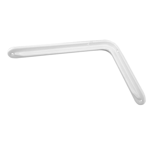 John Sterling Heavy Duty Shelf Bracket, White, 125 Lb RP-0099-12WT