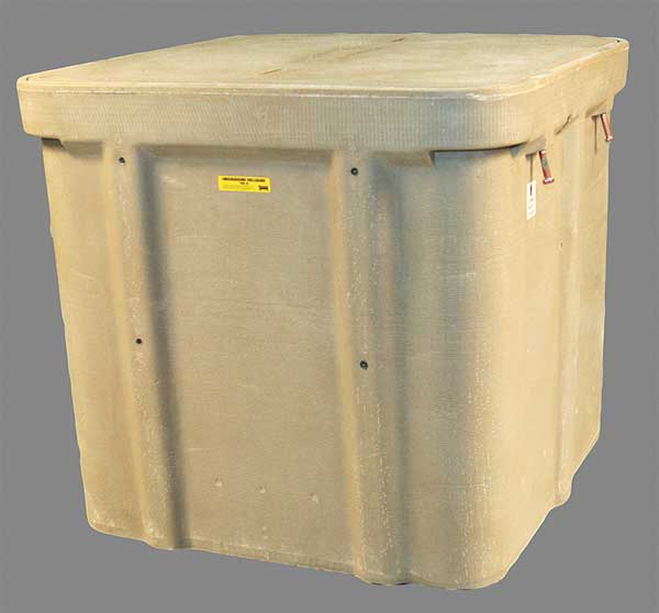 Quazite Underground Enclosure Assembly, Electric Cover, 36 in H, 40 in L, 40 in W, 8,000 lb L.R. PG3636Z81317