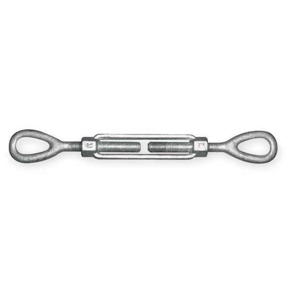 Zoro Select Turnbuckle, 3/4 In, Take Up 9 In 4DV24