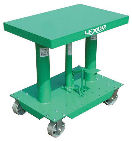 Wesco Lift Table, Load Cap. 2000 lb. 492204