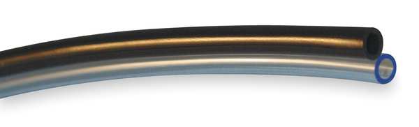 Zoro Select Poly Tubing, Straight, OD 3/8 In, 50 Ft 2MP-38-B-01