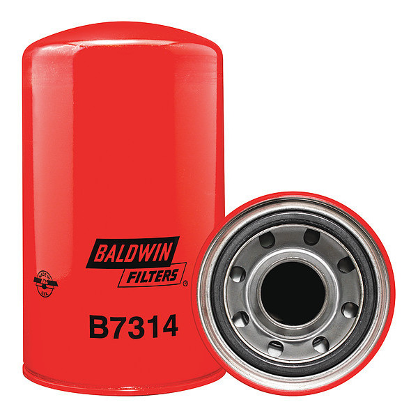 Baldwin Filters Oil Filter, Spin-On, 9-5/8"x5-3/8"x9-5/8" B7314