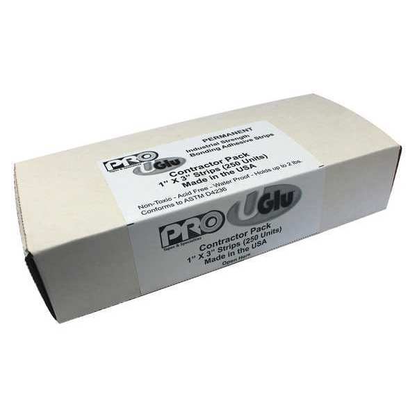 Uglu Adhesive Tape 1 x 3 Amber Pk250 MPN:349UGLU900