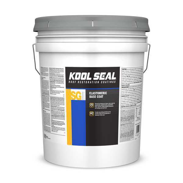Kool Seal Roof Primer, 4.75 gal, Pail, Gray KS0034600-20