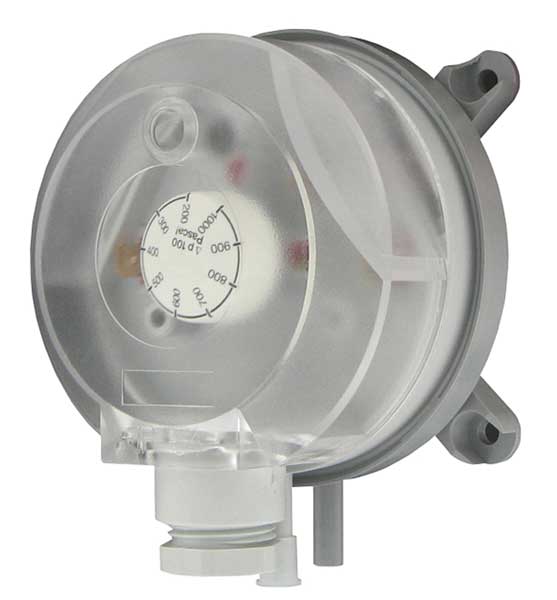Dwyer Instruments Pressure Switch, Differential, 2to 10In WC ADPS-06-2-N