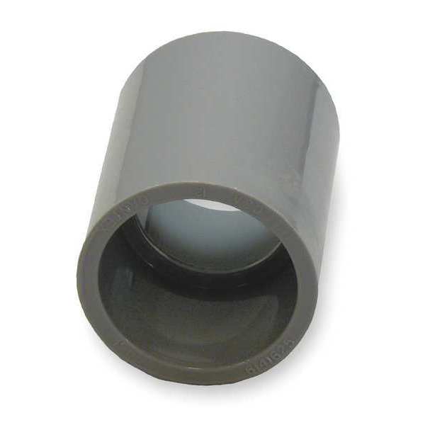 Cantex Coupling, 1 In. Conduit, PVC, 2-3/64 In. L 6141625