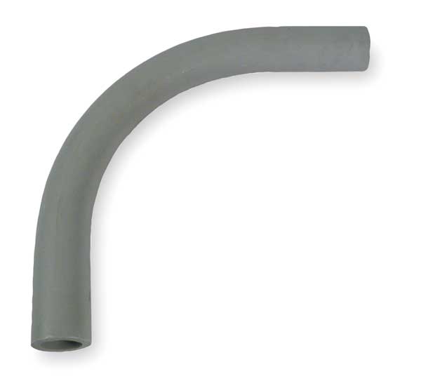 Cantex Elbow, 90 Degree, 2-1/2 In Conduit, PVC, Standards: UL 5121059