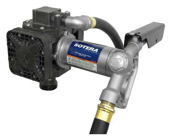 Fill-Rite Oil Transfer Pump, 115 V AC, 13 Max. Flow Rate , 1/4 hp HP, Polypropylene, 1" FNPT Inlet FR450B