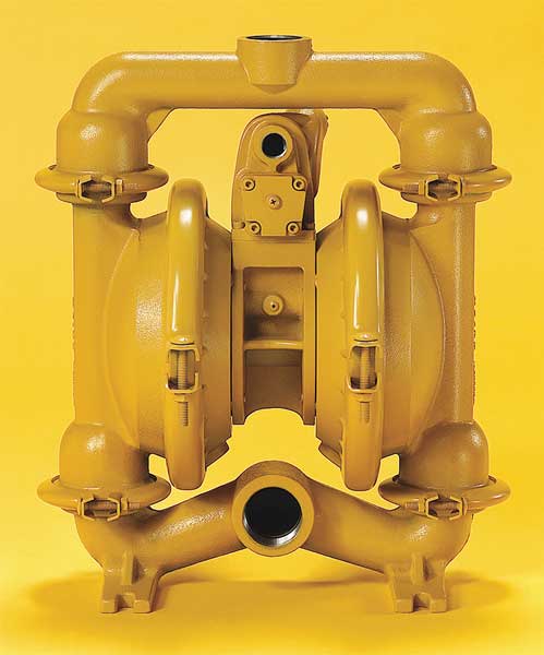 Versa-Matic Double Diaphragm Pump, Aluminum, Air Operated, PTFE, 70 GPM E4AA5T5A0-ATEX