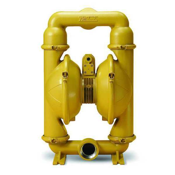 Versa-Matic Double Diaphragm Pump, Aluminum, Air Operated, Santoprene, 230 GPM E3AA6X660C-ATEX