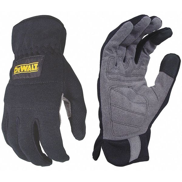 Dewalt Mechanics Gloves, XL, Black, Spandex DPG218XL