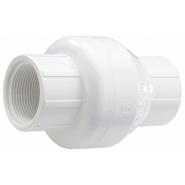 Nds 1" FNPT PVC Swing Check Valve 1520-10F