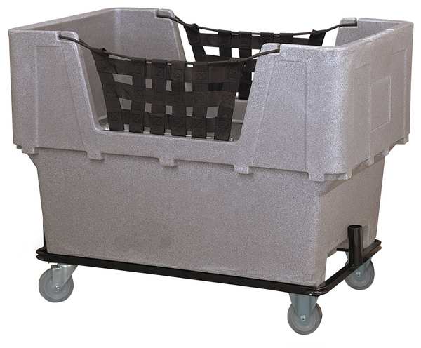 Zoro Select Material Handling Cart, Gray N1017261-GRAY