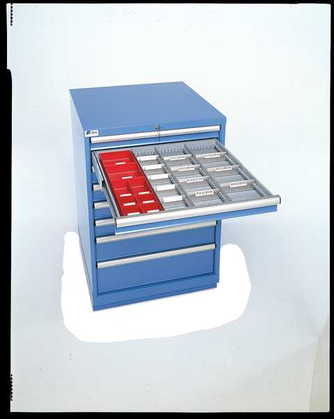 Lista Modular Drawer Cabinet, 41-1/2 In. H, Blue SC0900-0403FA/FT/CB