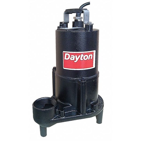 Dayton Pump Effluent, 1/2hp 4HU70