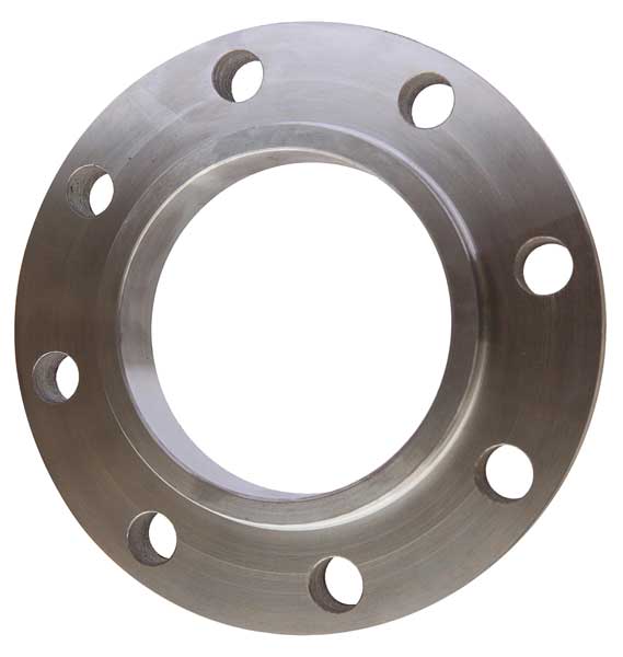 Zoro Select 4" Welded SS Slip-On Flange 4HWU9