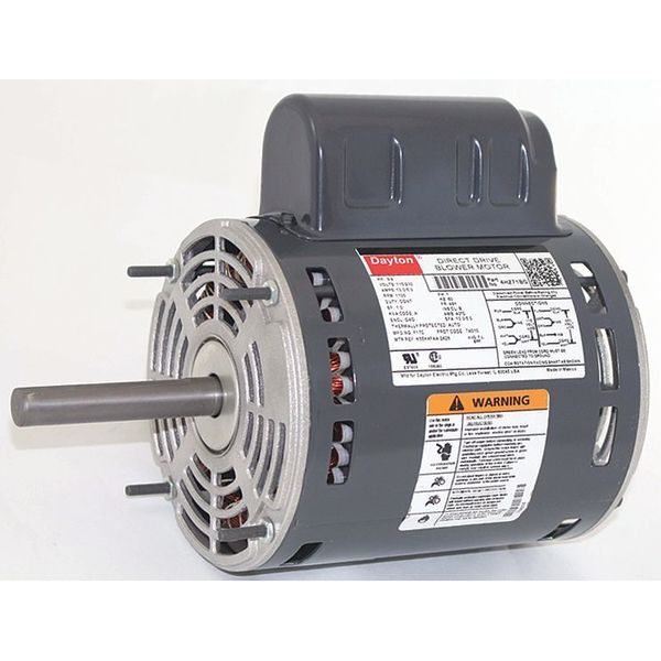 Dayton Motor, PSC, 3/4 HP, 1100,115/230V, 48Y, OAO 4HZ71