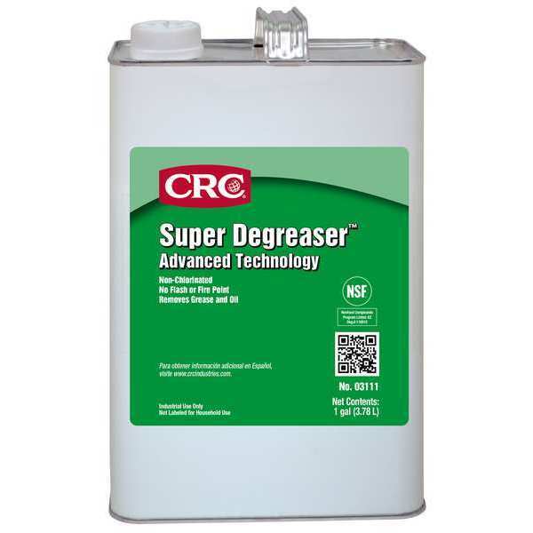 Crc Cleaner/Degreaser, 1 gal Non Aerosol Can, Ready to Use, Solvent Based 03111