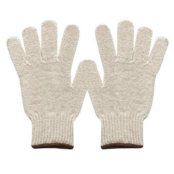 Condor Knit Glove, Poly/Cotton, L, PK144 4NMU9
