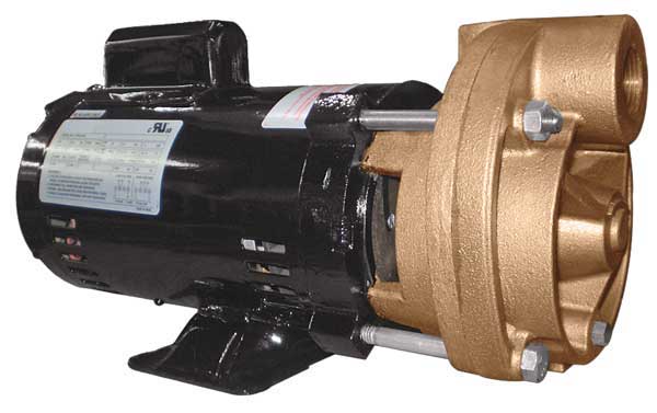 Dayton Turbine Pump, 1 HP, 1 Ph, 14.4/7.2 Amp 4JPE2