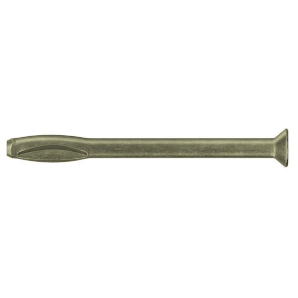 Mkt Fastening Sup-R-Split Nail Drive Anchor, 1/4" Dia., 3-1/2" L, Alloy Steel Zinc Plated, 100 PK 1674140CR