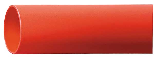3M Shrink Tubing, 0.4in ID, Red, 4ft, PK20 HDT-0400-48A-RED