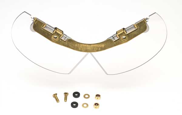 Msa Safety Bourkes Eye Shield Kit, Polycarbonate, 3in S10KP