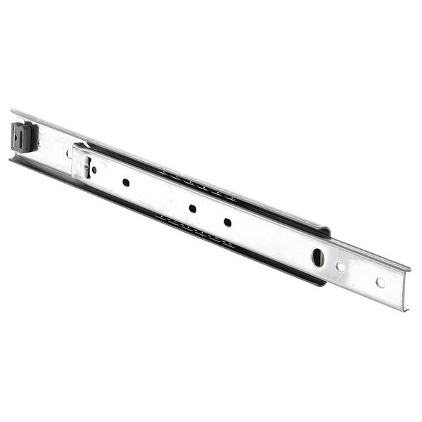 Accuride Drawer Slide, Side/Hard Mount, 3/4 Ext., Conv., PK2, 1/2"W SS2028-18P
