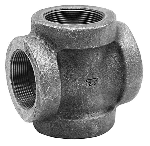 Anvil 3/4" Female NPT x Female NPT x Female NPT x Female NPT Cast Iron Cross Class 125 0300108800