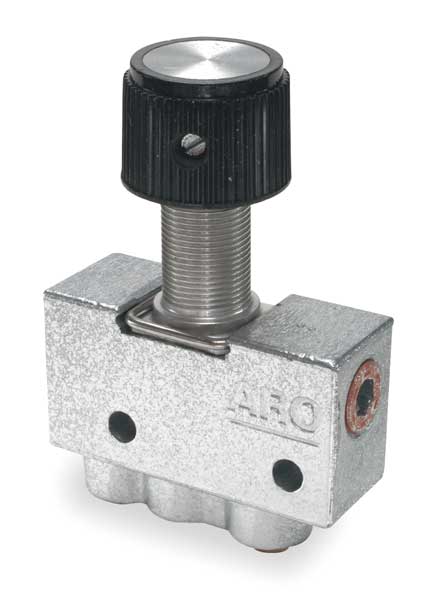 Aro Manual Air Control Valve, 3-Way, 5/32 in 224-2-C