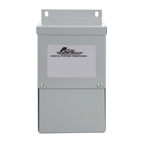 Acme Electric Buck Boost Transformer, 50 VA, NEMA 3R, 80°C, 12/24V AC, 120/240V AC T181047