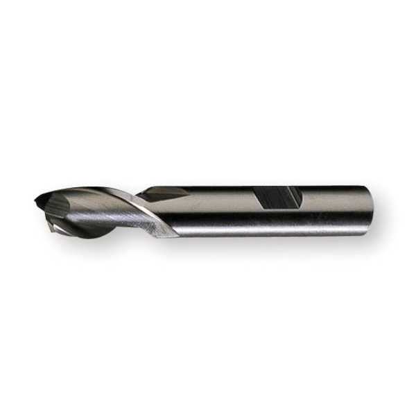 Cleveland 2-Flute HSS Square Single End Mill Cleveland HG-2 Bright 3/4"x3/4"x1-5/16"x3-7/8" C41630