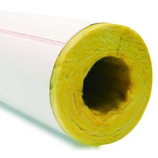 Owens Corning 3/4" x 3 ft. Pipe Insulation, 1/2" Wall 722597