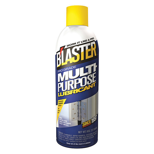 Blaster 8 oz. White Multi-Purpose Lubricant Aerosol can PB-50