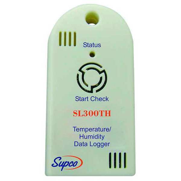 Supco Data Logger, Temperature and Humidity SL300TH
