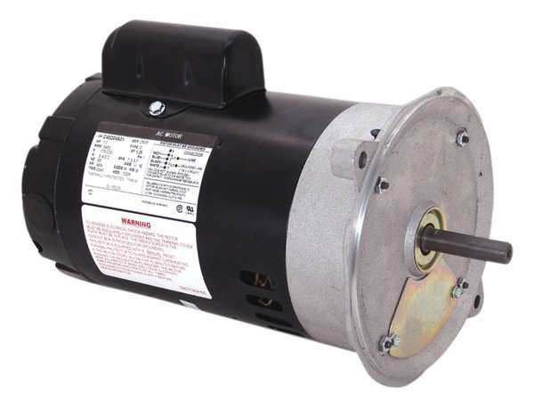 Century Oil BurnerMotor, 1/2 HP, 3450,115/230v, 48N OL1052DS