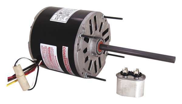 Century Condenser Fan Motor, 1/4 HP, 1625 rpm, 60Hz BDH1024
