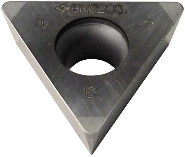 Sumitomo Triangle Turning Insert, Triangle, 3, TPGA, 2, CBN 3NCTPGA332-BNC200