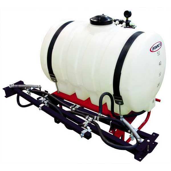 Fimco 55 gal. 3 Point Sprayer, Polyethylene Tank, 25 ft Hose Length LG-55-3PT-308