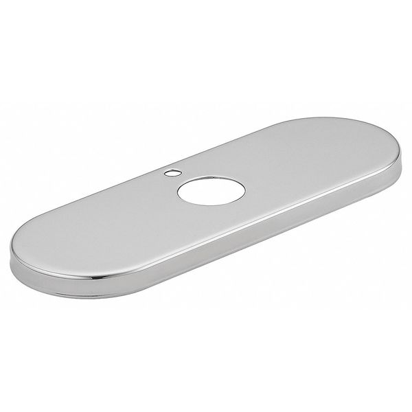 Moen Metering Single Hole Mount, 1 Hole Trim and Cover Plate, Chrome 99457