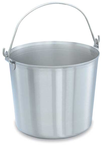 Vollrath Dairy Pail, Silver, Stainless Steel 59120