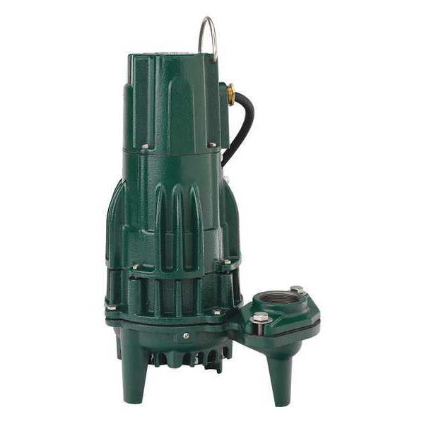 Zoeller Effluent Pump, 1/2hp, 15.5A N161