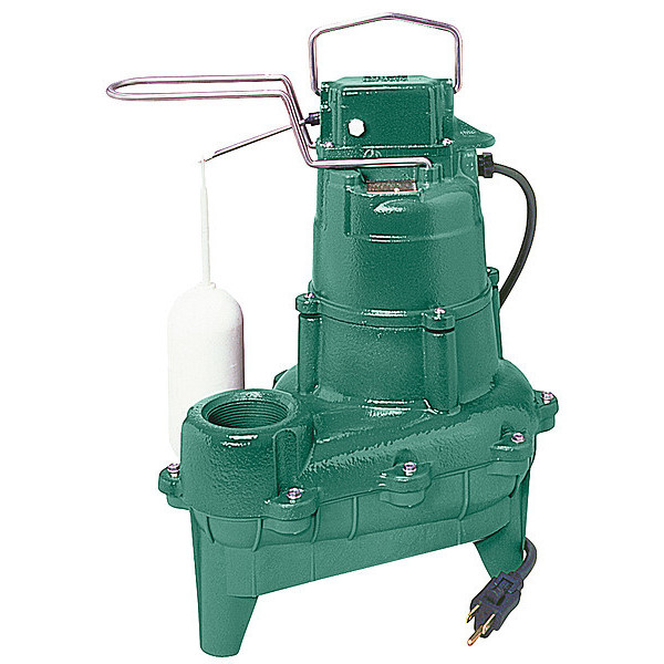 Zoeller Waste-Mate 4/10 HP 2" Auto Submersible Sewage Pump 115V Vertical M264