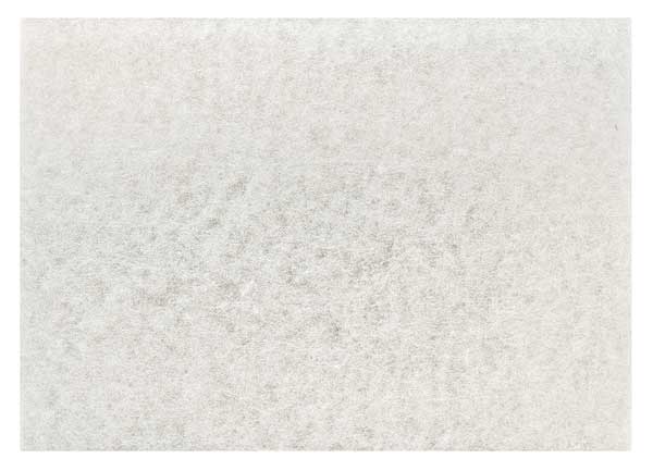 3M Polishing Pad, 12 In x 18 In, White, PK20 17012 | Zoro