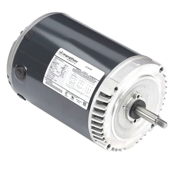 Marathon Motors Mtr, 3 Ph, 2 HP, 3450,208-230/460V, 56J, ODP 5K49NN2178